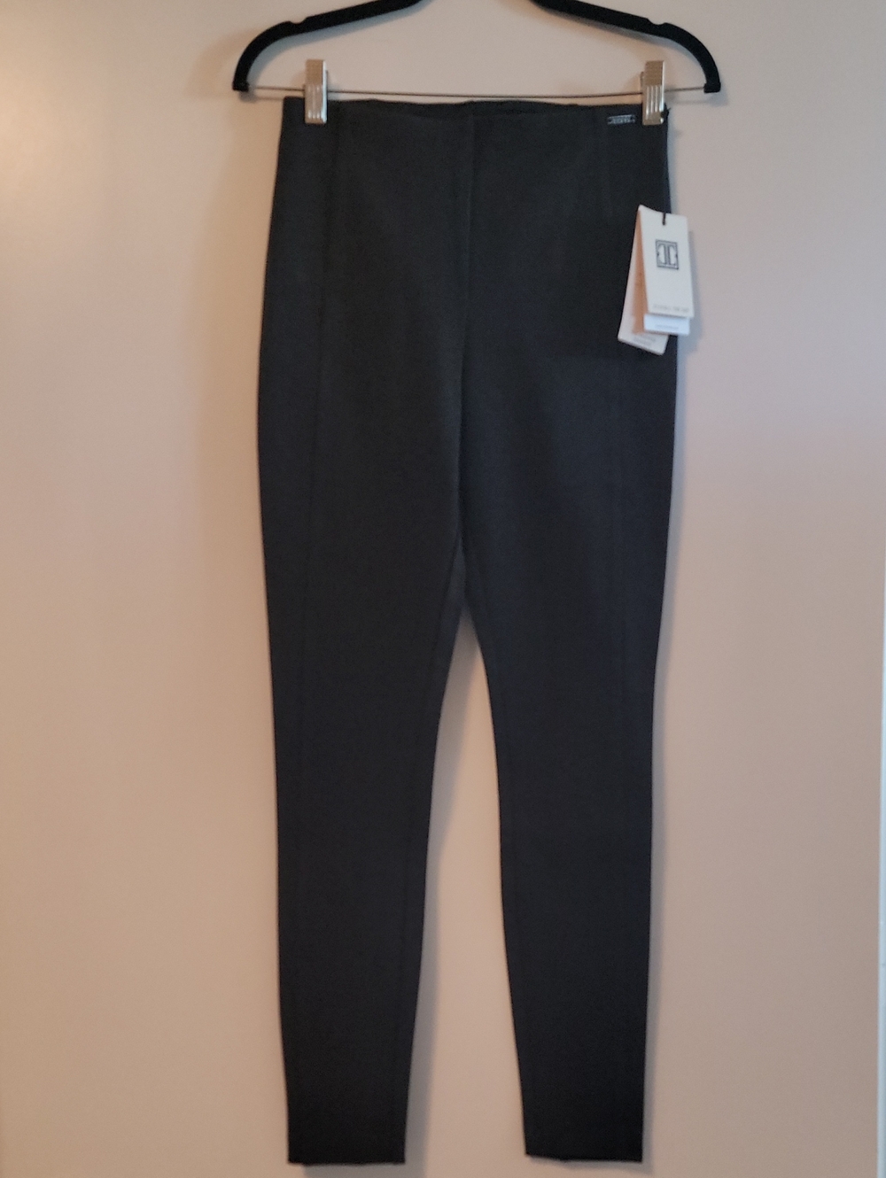 NWT Ivanka Trump The Everyday Leggings Charcoal Gray Pull-On Work Pants | Small